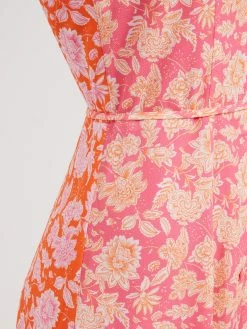 French Connection Cosette Verona Crepe Midi Dress -French Connection Shop 71UPX DETAILcopy