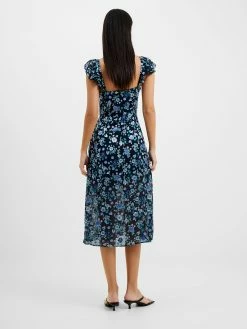 French Connection Bette Satin Burnout Dress -French Connection Shop 71UPY90 3