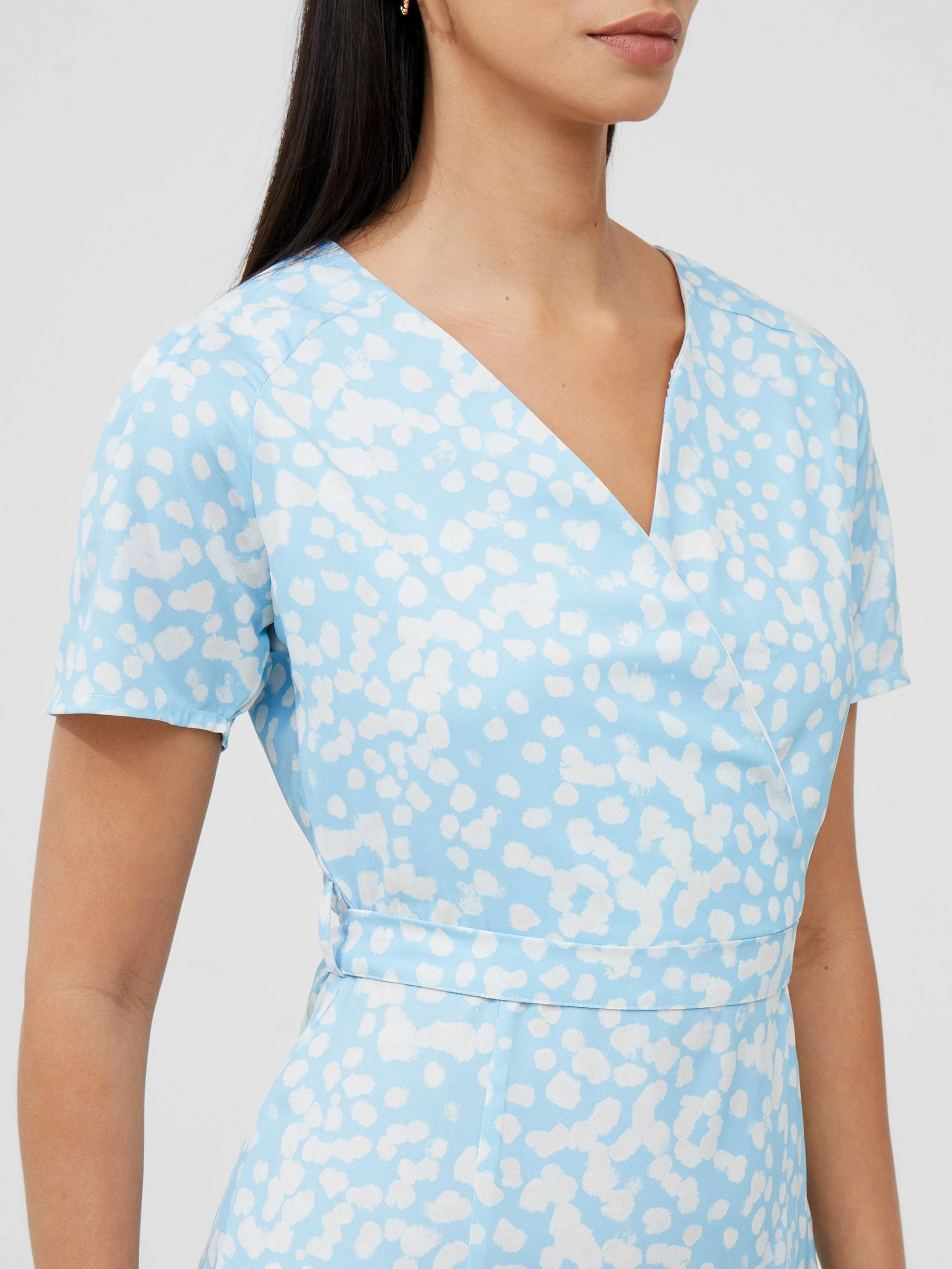 French Connection Aimee Wrap Midi Dress 5 French Connection Aimee Wrap Midi Dress - Image 3