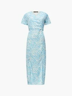 French Connection Aimee Wrap Midi Dress 11 French Connection Aimee Wrap Midi Dress -French Connection Shop 71USJ40 1copy