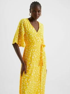 French Connection Wrap Angel Dress -French Connection Shop 71USN70 1101copy2