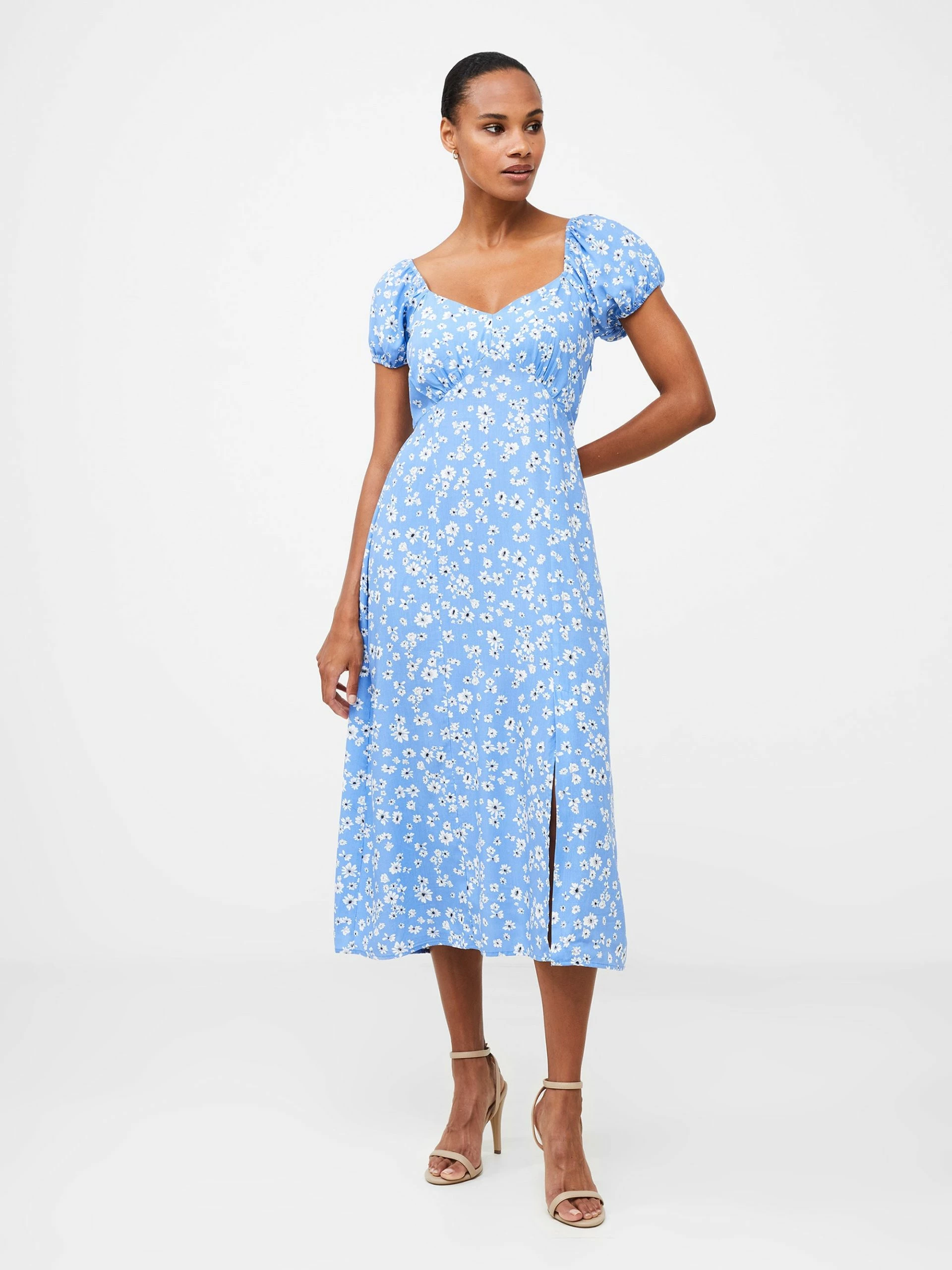 French Connection Sweetheart Empire Midi Dress 3 French Connection Sweetheart Empire Midi Dress