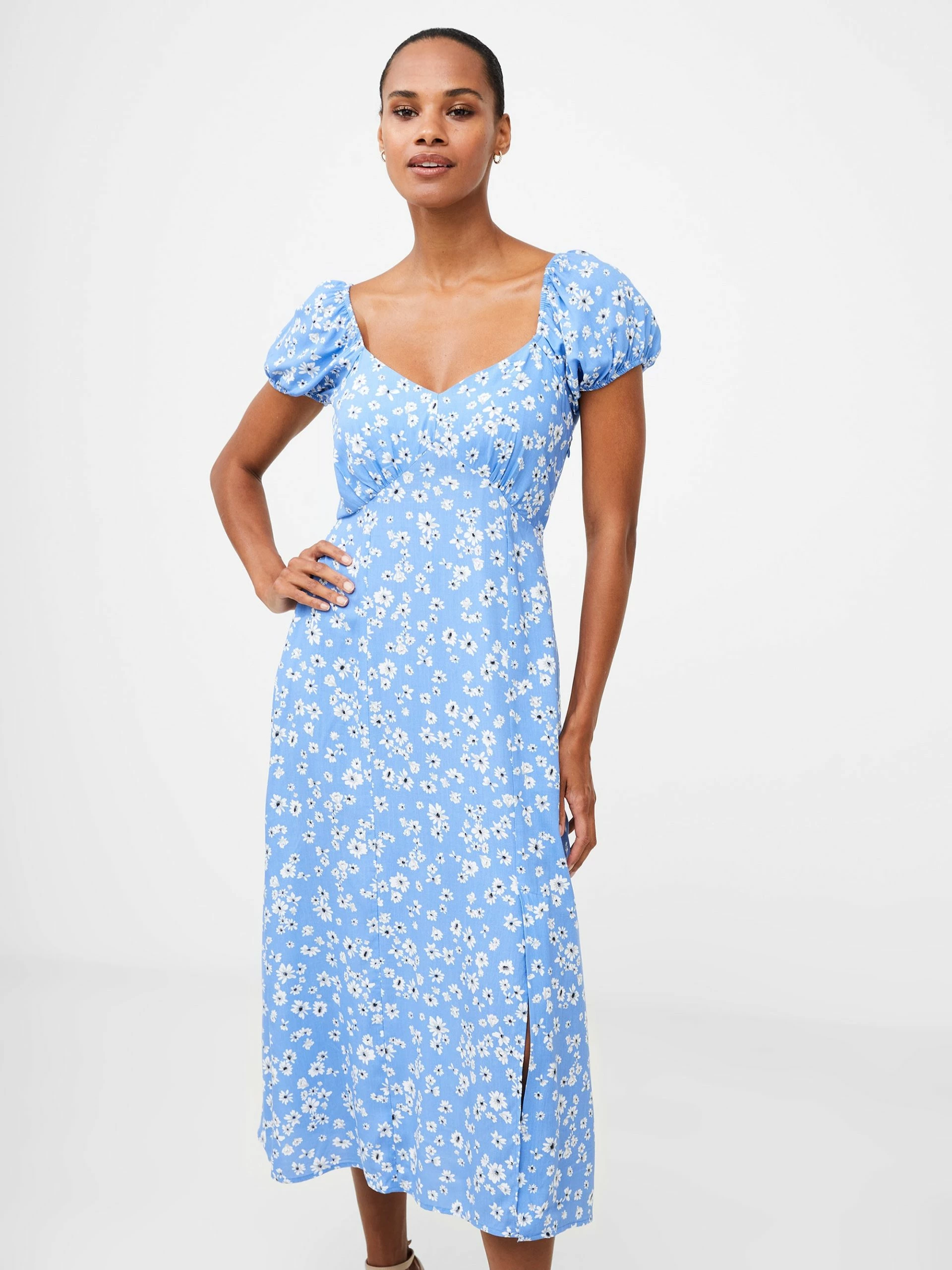 French Connection Sweetheart Empire Midi Dress 4 French Connection Sweetheart Empire Midi Dress - Image 2