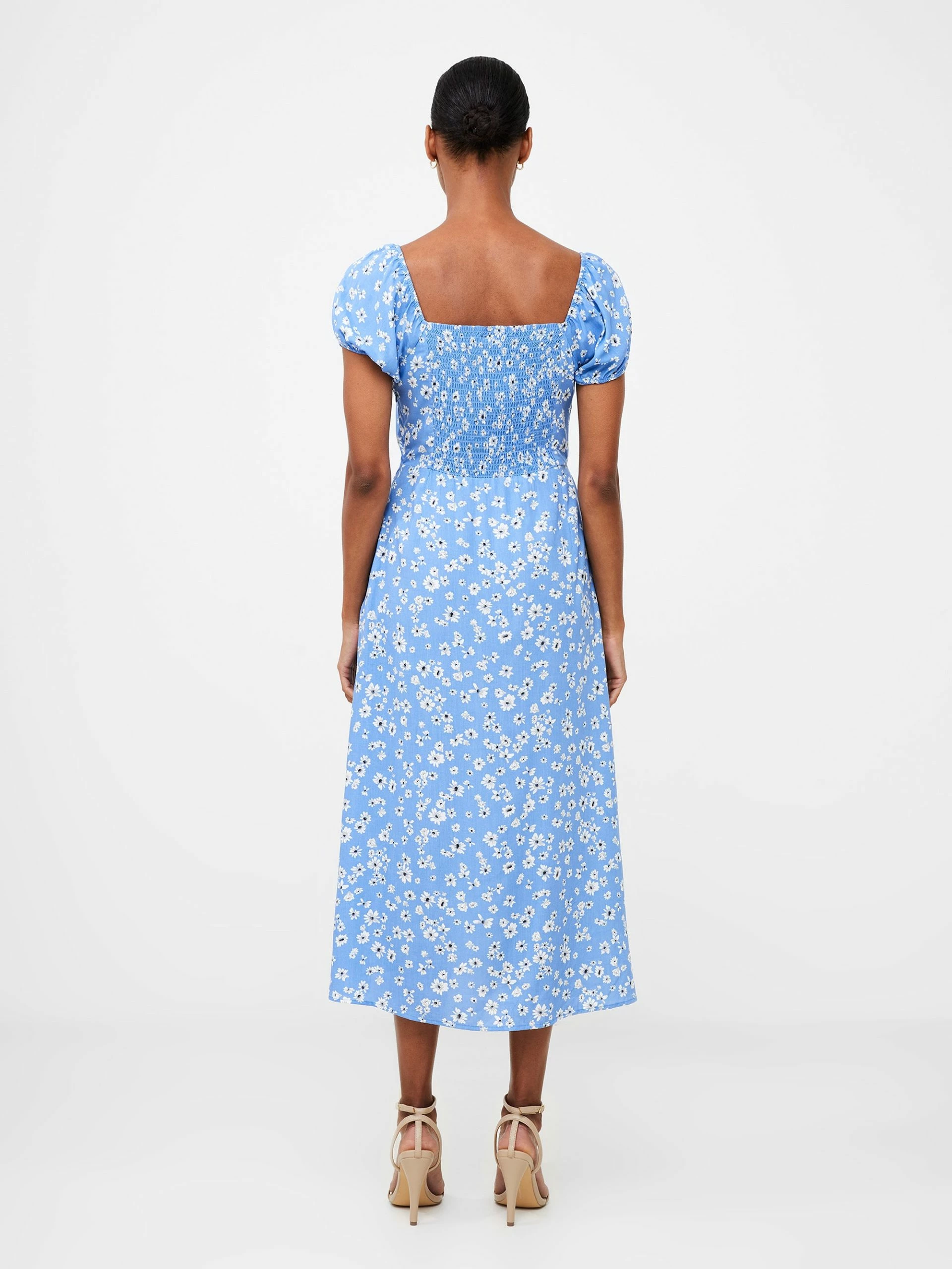 French Connection Sweetheart Empire Midi Dress 6 French Connection Sweetheart Empire Midi Dress - Image 4