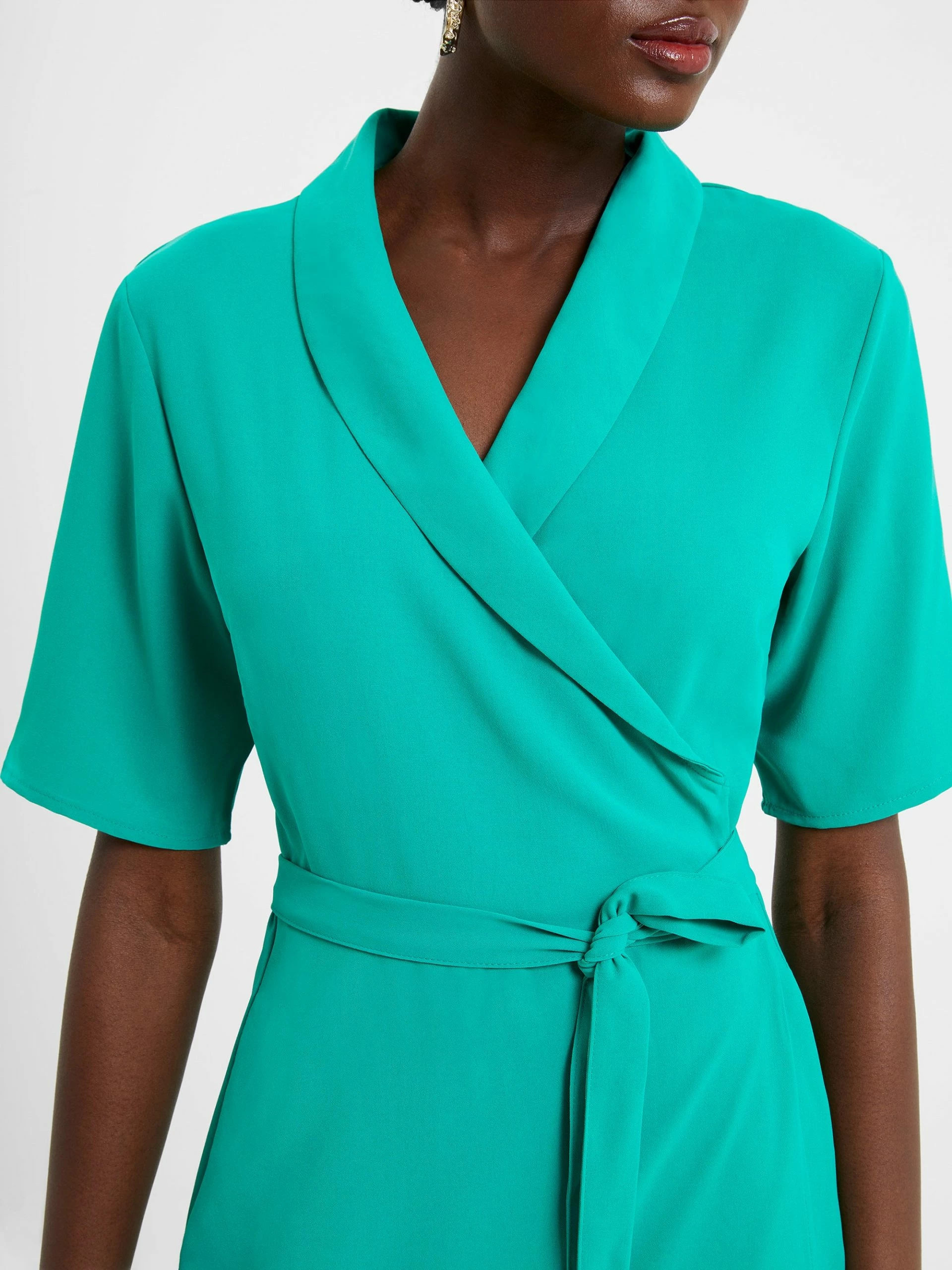 French Connection Shawl Midi Dress 4 French Connection Shawl Midi Dress - Image 2