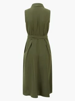 French Connection Shawl Sleeveless Midi Dress -French Connection Shop 71USY30 BACKcopy