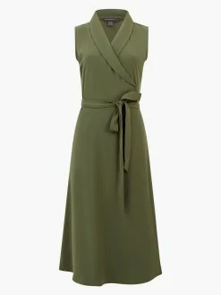 French Connection Shawl Sleeveless Midi Dress -French Connection Shop 71USY30copy