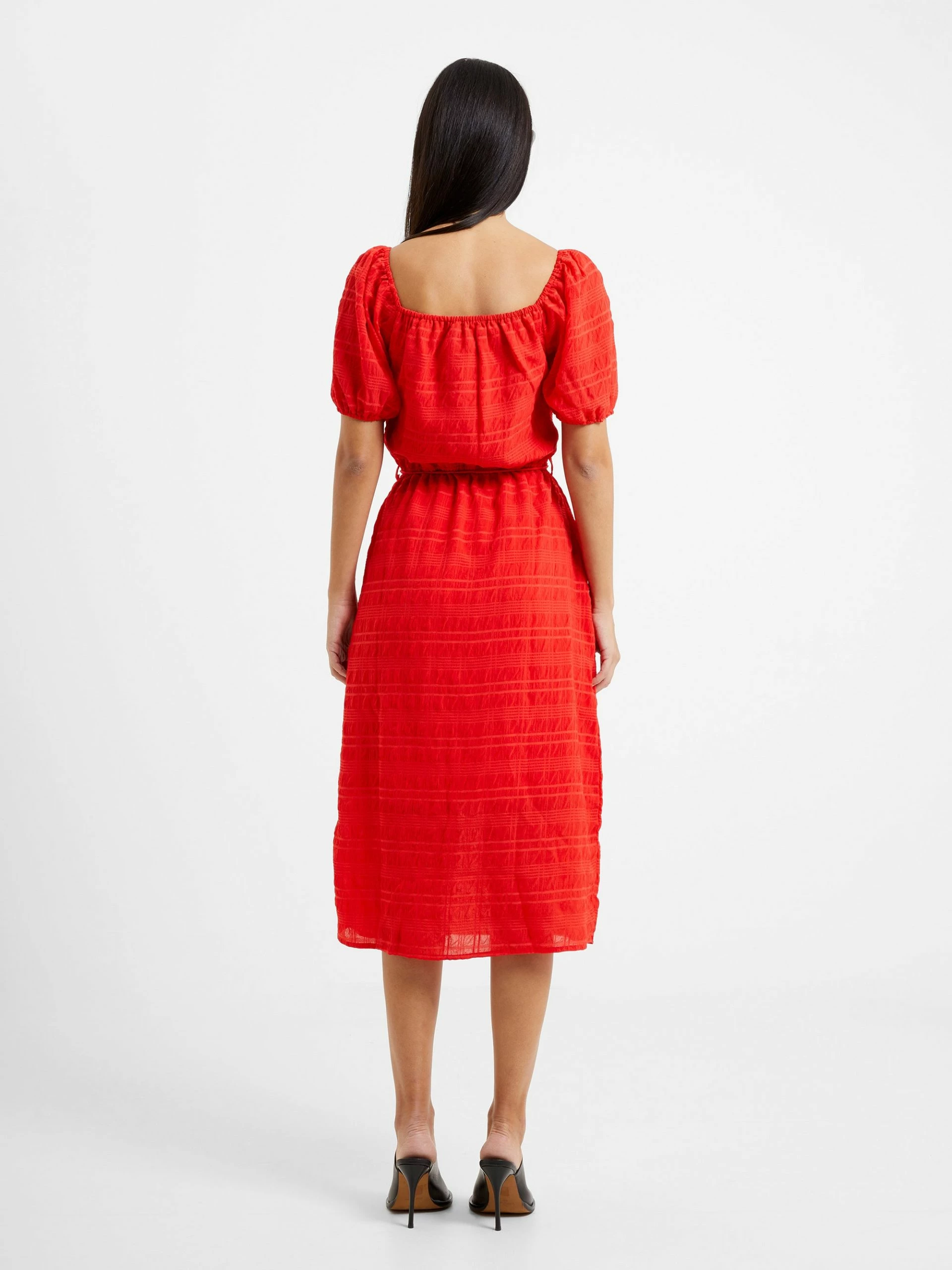 French Connection Bardot Check Dress 5 French Connection Bardot Check Dress - Image 3