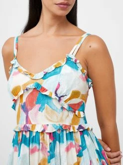 French Connection Frill Mini Sundress 9 French Connection Frill Mini Sundress -French Connection Shop 71UTJ60 1614copy