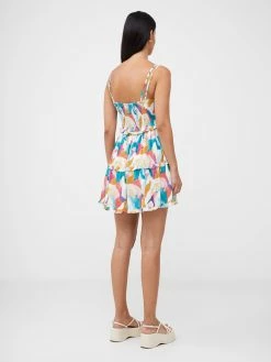 French Connection Frill Mini Sundress 10 French Connection Frill Mini Sundress -French Connection Shop 71UTJ60 1627copy