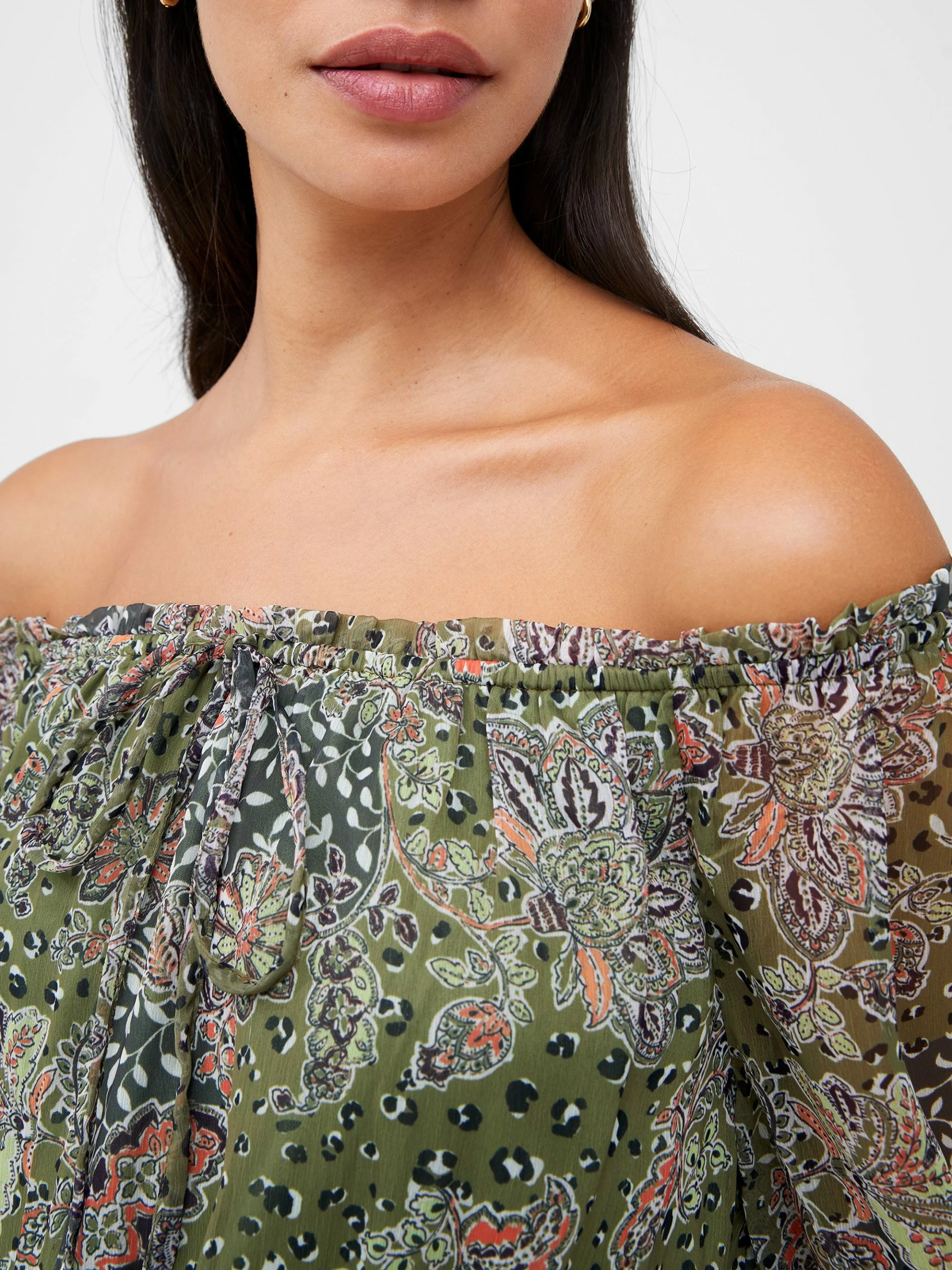 French Connection Peasant Rara Mini Dress 5 French Connection Peasant Rara Mini Dress - Image 3