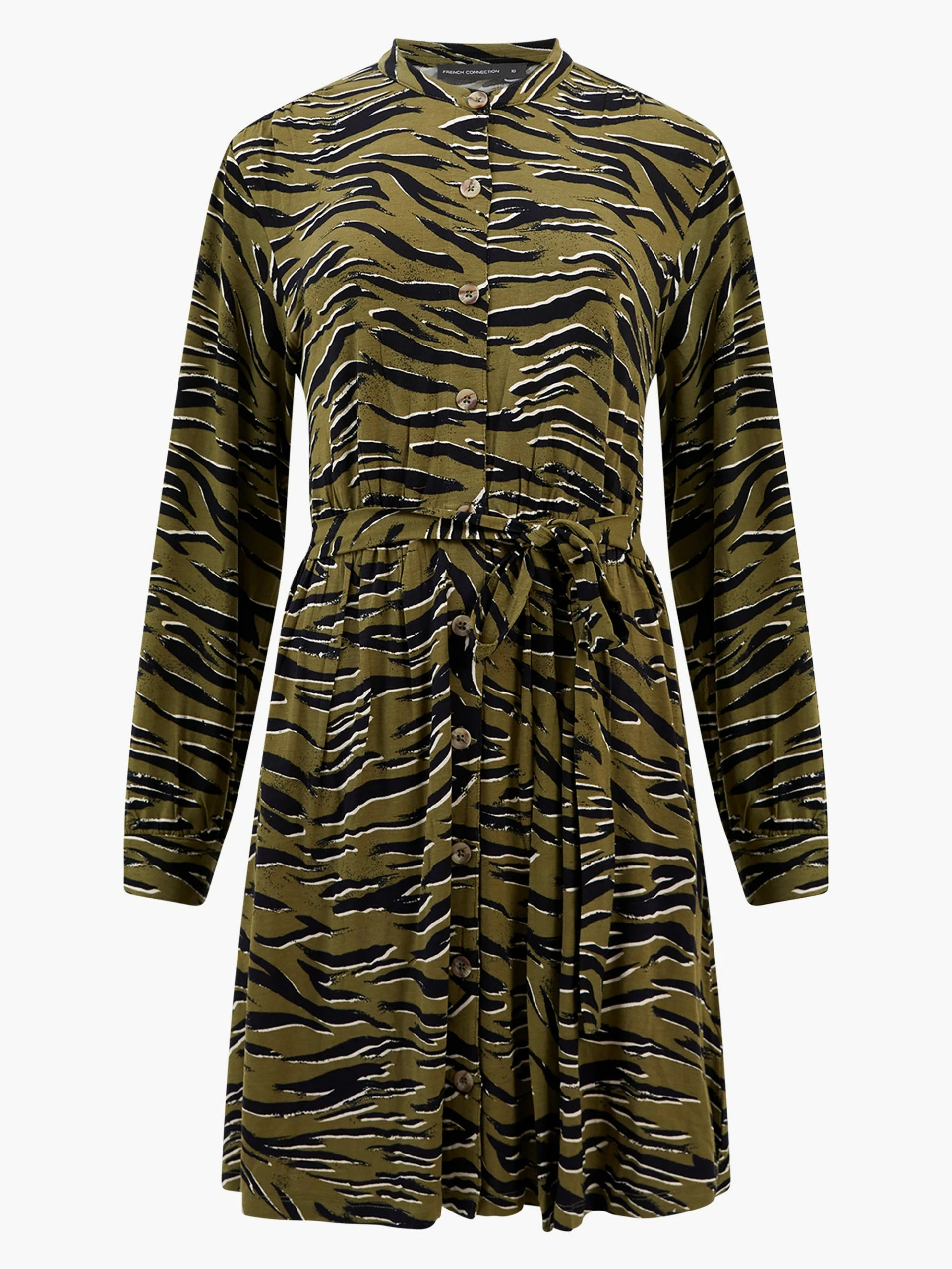 French Connection Henley Mini Shirt Dress 7 French Connection Henley Mini Shirt Dress - Image 5