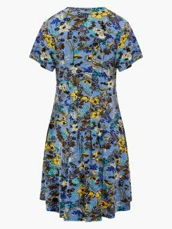 French Connection Floral Button Down Flippy Dress 13 French Connection Floral Button Down Flippy Dress -French Connection Shop 71UTY40 BACKcopy