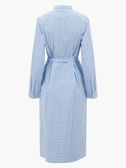 French Connection Gingham Button-Through Shirt Dress 13 French Connection Gingham Button-Through Shirt Dress -French Connection Shop 71UUN40 BACKcopy