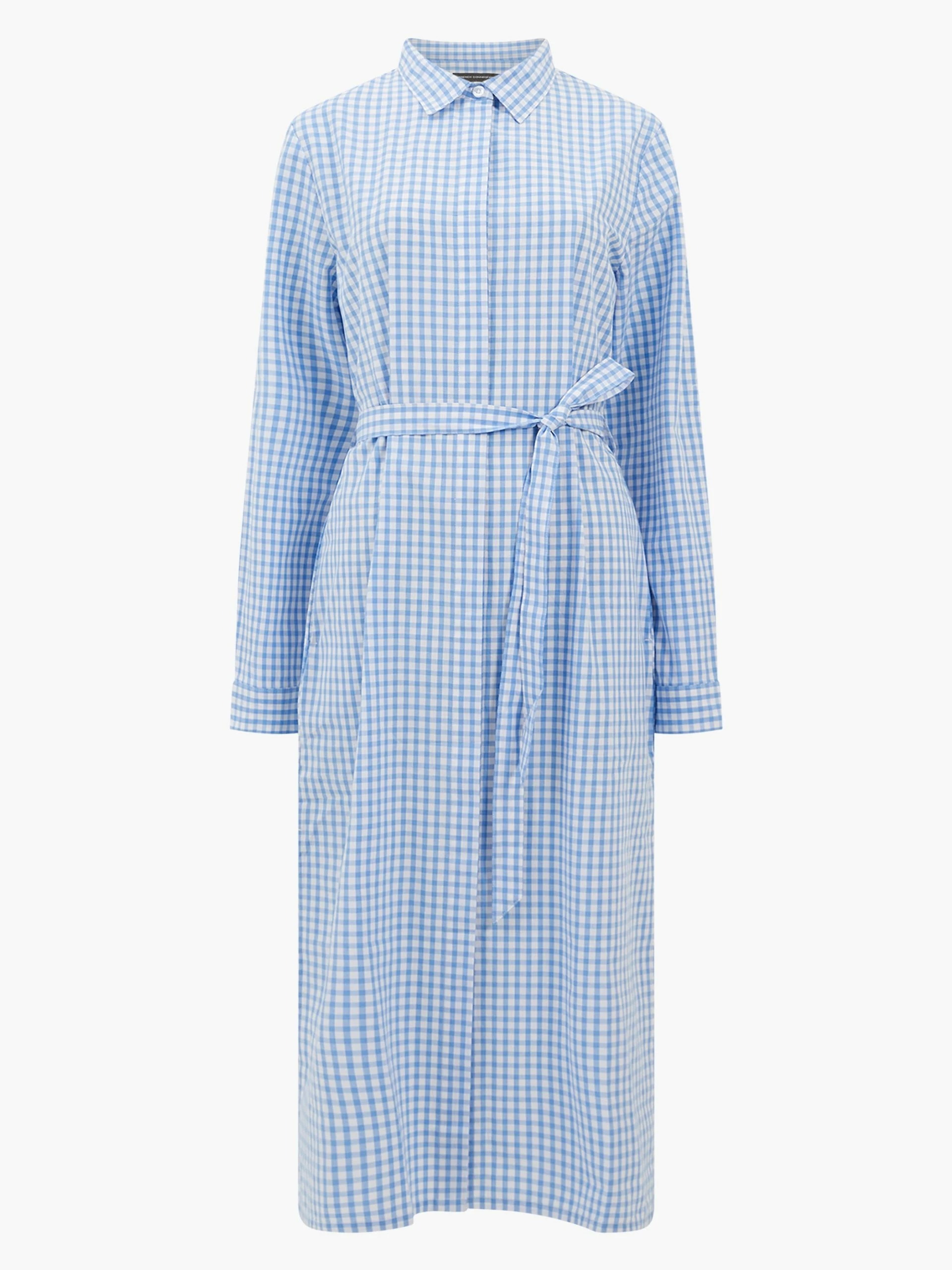 French Connection Gingham Button-Through Shirt Dress 7 French Connection Gingham Button-Through Shirt Dress - Image 5