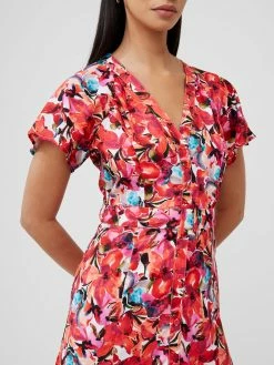 French Connection Floral Belted Midi Dress -French Connection Shop 71UUR60 1704copy