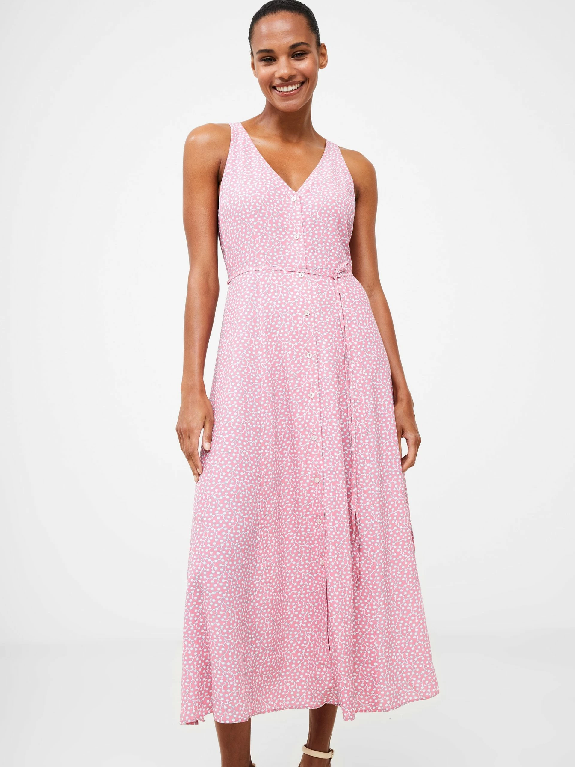 French Connection Elao Eco Delphine Midi Dress 3 French Connection Elao Eco Delphine Midi Dress