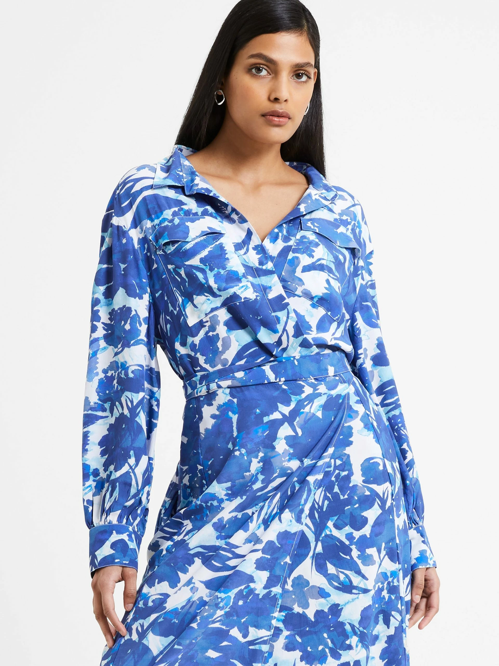 French Connection Bailee Eco Delphine Midi Dress 7 French Connection Bailee Eco Delphine Midi Dress - Image 5