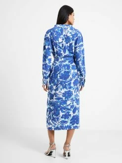 French Connection Bailee Eco Delphine Midi Dress 16 French Connection Bailee Eco Delphine Midi Dress -French Connection Shop 71VAM40 1275copy