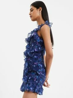 French Connection Aden Bai Sheen Frill Cami Mini Dress 11 French Connection Aden Bai Sheen Frill Cami Mini Dress -French Connection Shop 71VAN42 2563copy2