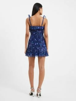 French Connection Aden Bai Sheen Frill Cami Mini Dress 12 French Connection Aden Bai Sheen Frill Cami Mini Dress -French Connection Shop 71VAN42 2626copy2