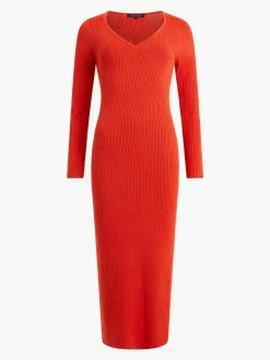 French Connection Mari Knit Midi Dress -French Connection Shop 71VAP66