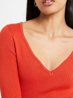 French Connection Mari Knit Midi Dress -French Connection Shop 71VAP66 936copy