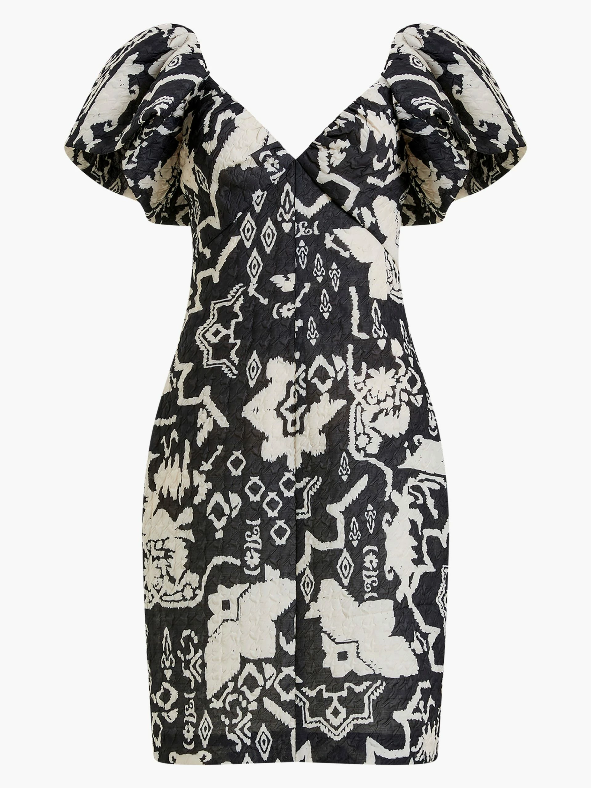French Connection Deon Candra Jacquard Dress 8 French Connection Deon Candra Jacquard Dress - Image 6