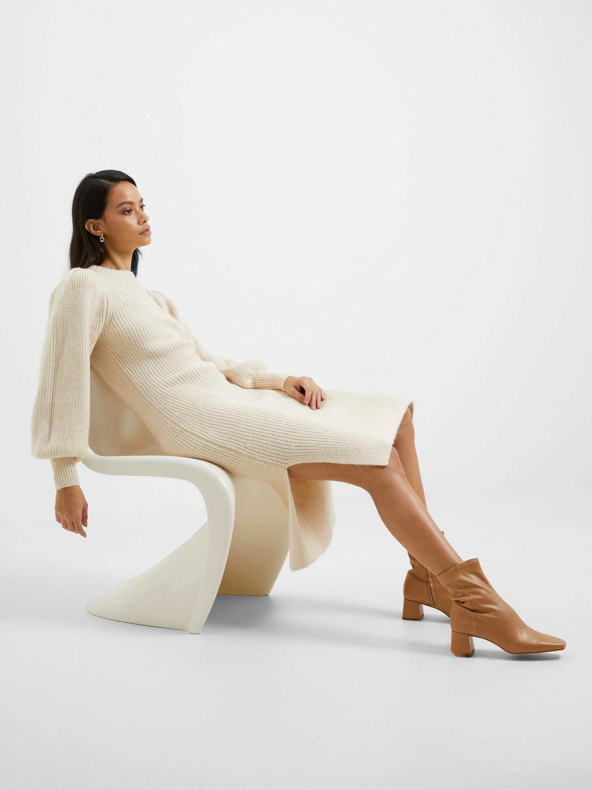 French Connection Kessy Puff Sleeve Dress 7 French Connection Kessy Puff Sleeve Dress - Image 5