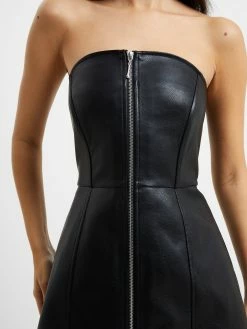 French Connection Claudia PU Dress 12 French Connection Claudia PU Dress -French Connection Shop 71VBI01 246copy2