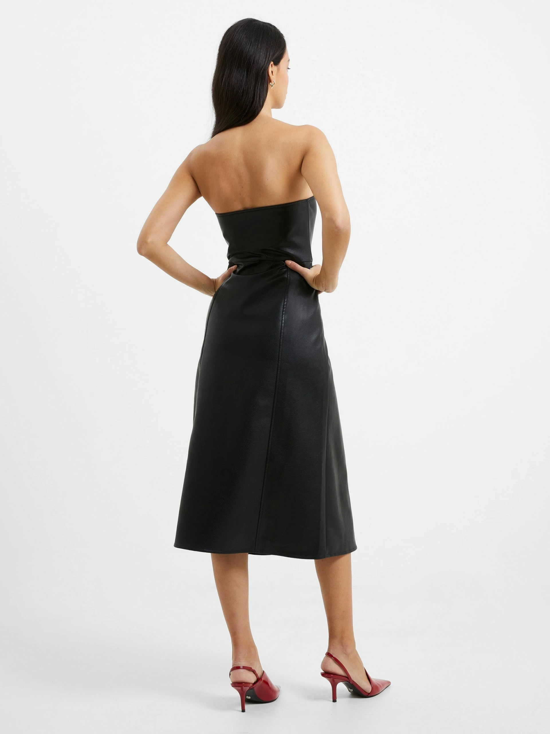 French Connection Claudia PU Dress 8 French Connection Claudia PU Dress - Image 6