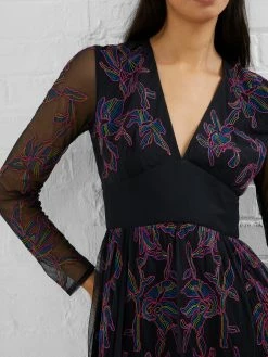 French Connection Emilia Embroidered Maxi Dress -French Connection Shop 71VBL01 138copy2