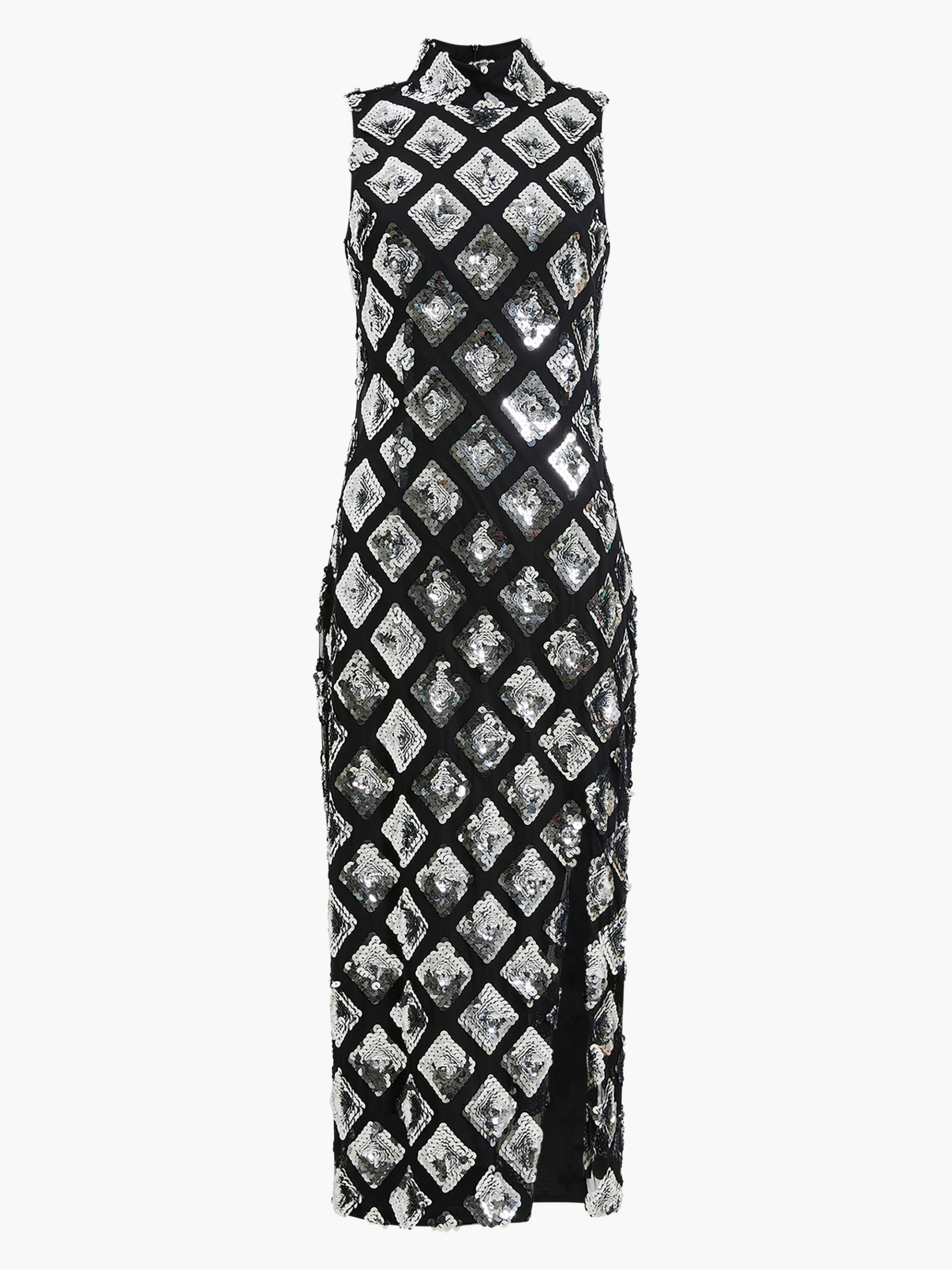 French Connection Axel Embellished Midi Dress 7 French Connection Axel Embellished Midi Dress - Image 5