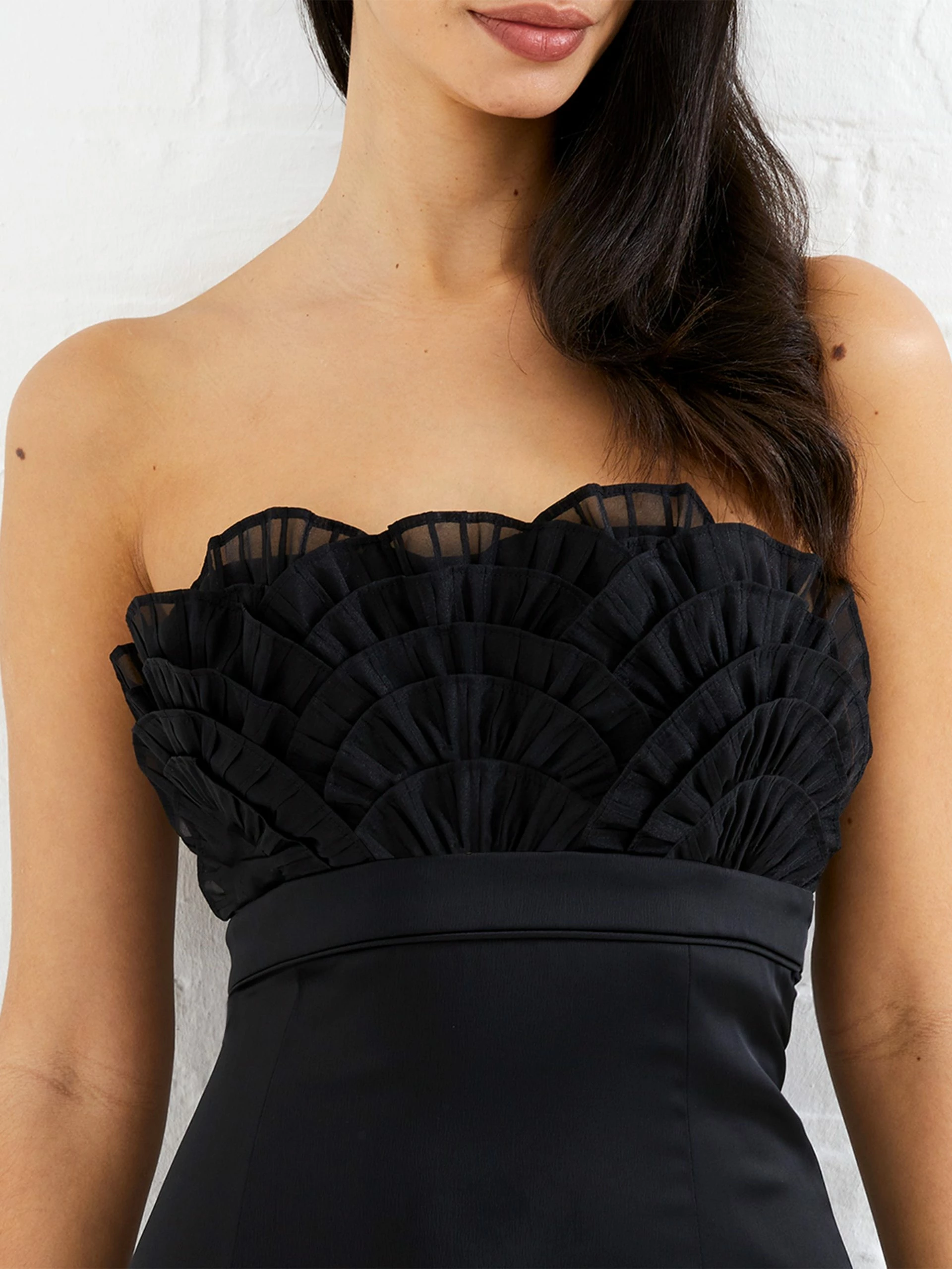 French Connection Bibi Recycled Mix Dress 6 French Connection Bibi Recycled Mix Dress - Image 5