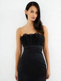 French Connection Bibi Recycled Mix Dress 11 French Connection Bibi Recycled Mix Dress -French Connection Shop 71VBS01 1532copy