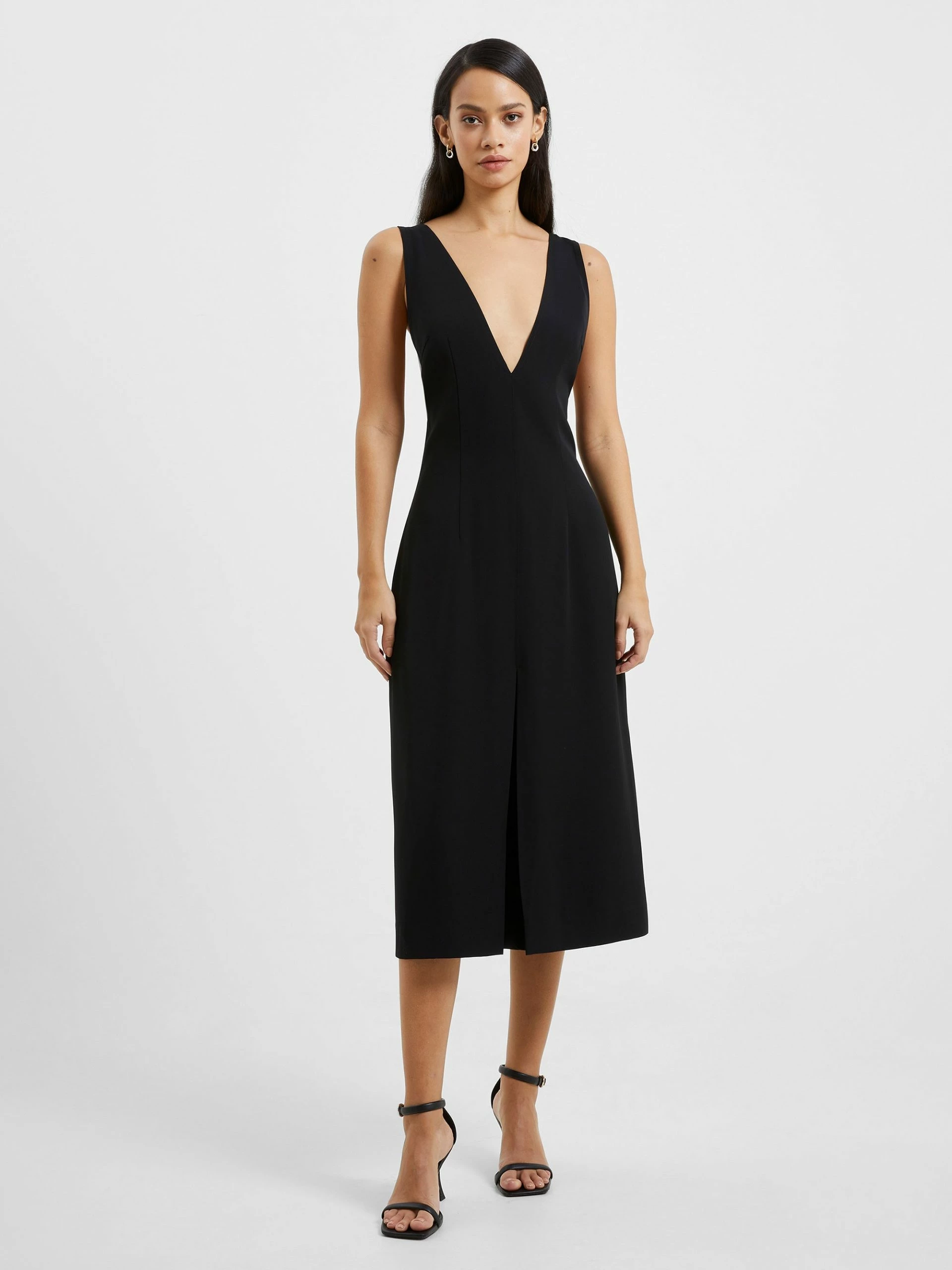 French Connection Harry Suiting Midi Dress 7 French Connection Harry Suiting Midi Dress - Image 5