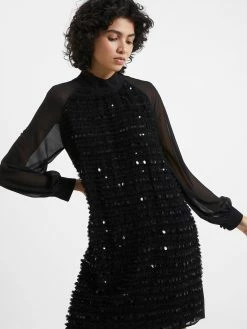 French Connection Carina Embellished Dress 10 French Connection Carina Embellished Dress -French Connection Shop 71VCE01 677copy2