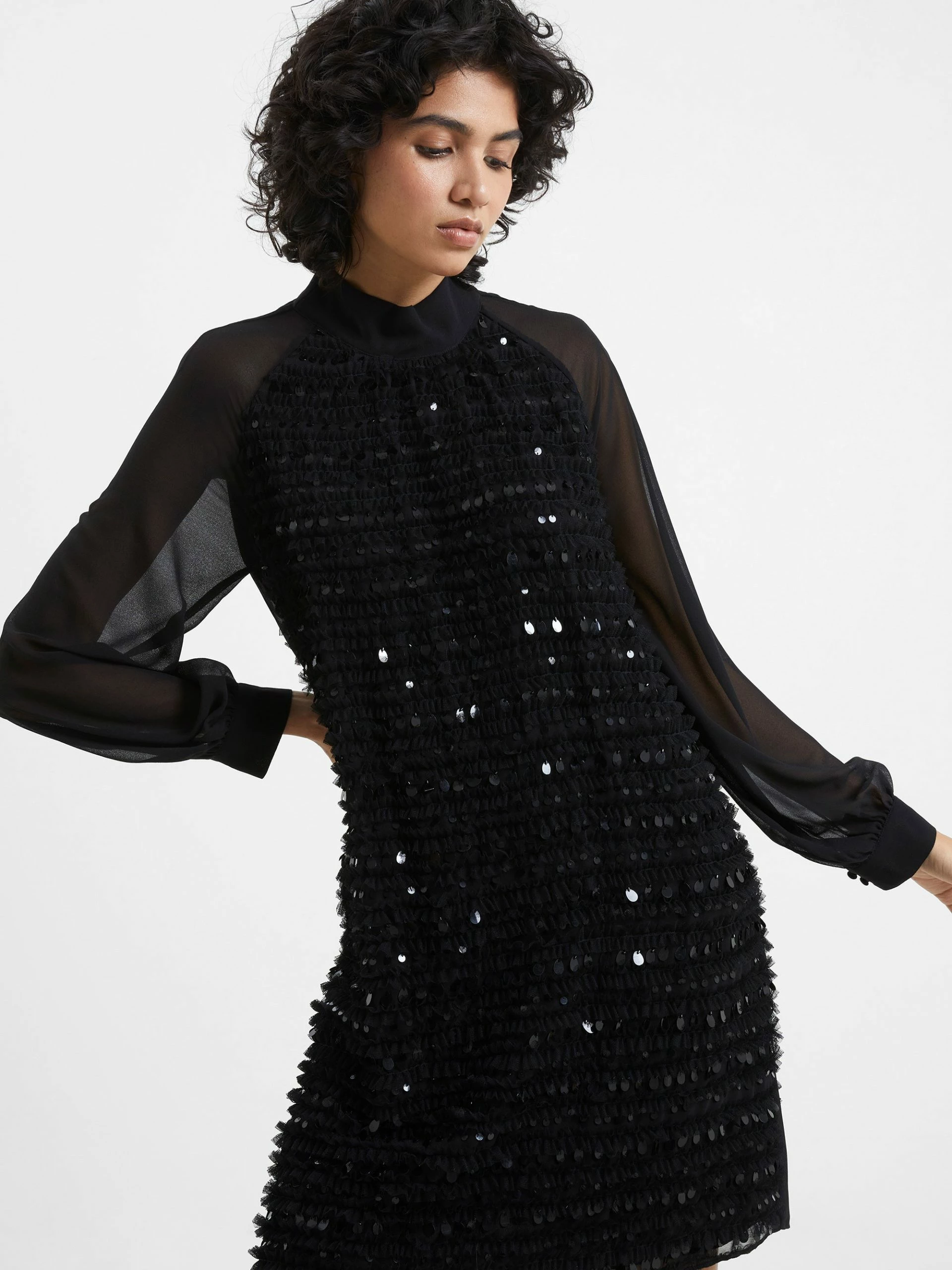 French Connection Carina Embellished Dress 5 French Connection Carina Embellished Dress - Image 3