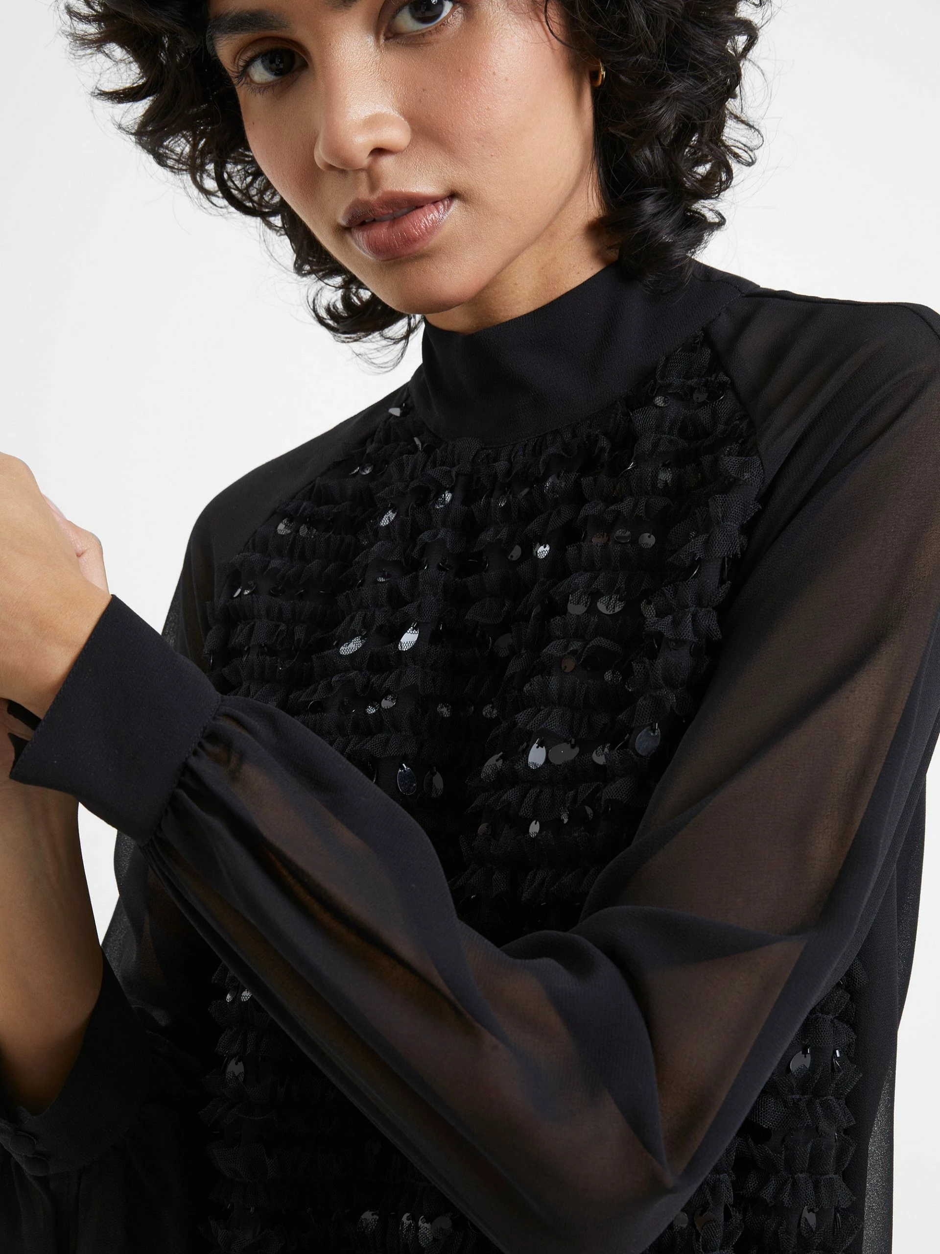 French Connection Carina Embellished Dress 6 French Connection Carina Embellished Dress - Image 4