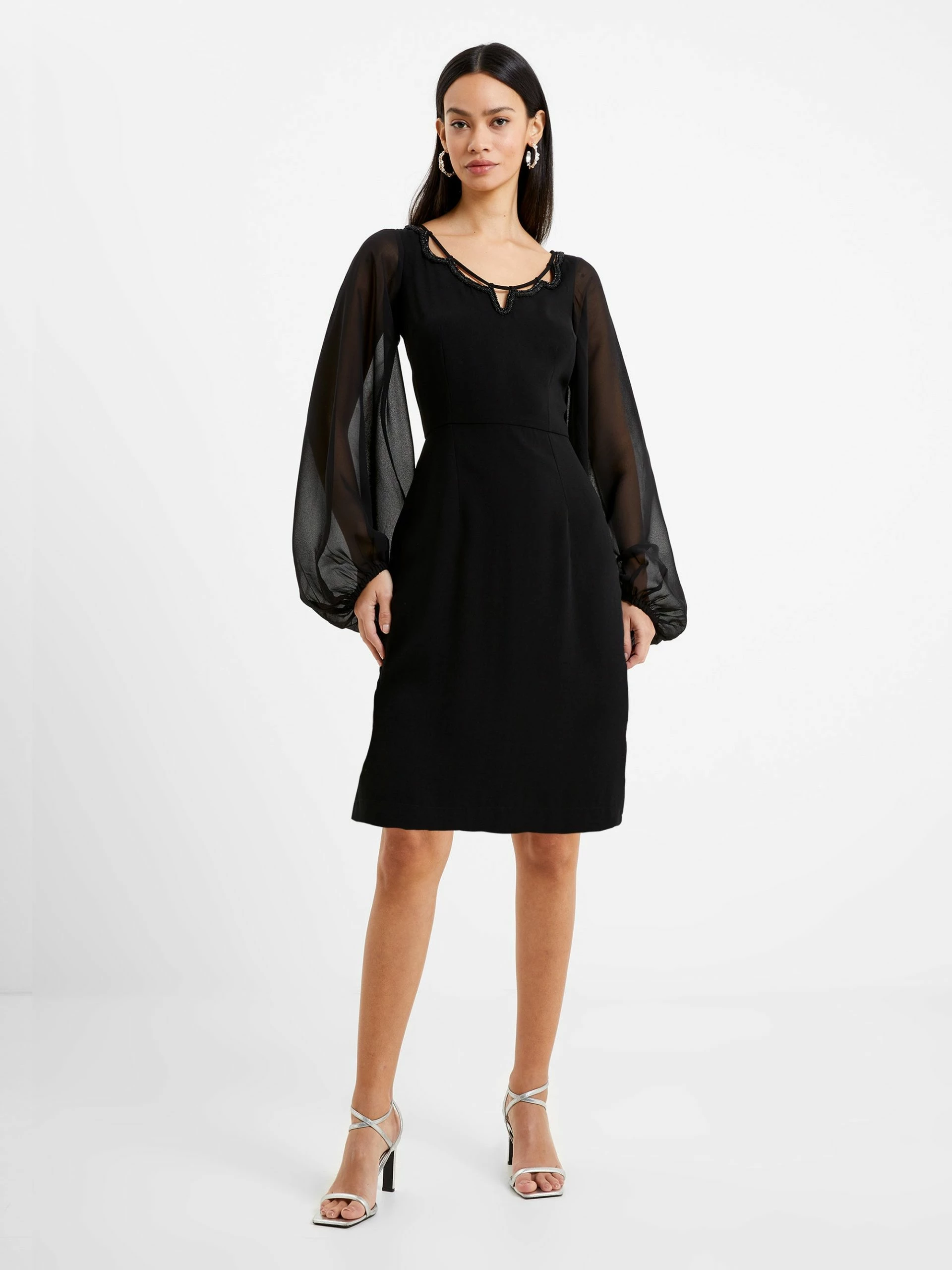 French Connection Addinala Crepe Dress 3 French Connection Addinala Crepe Dress