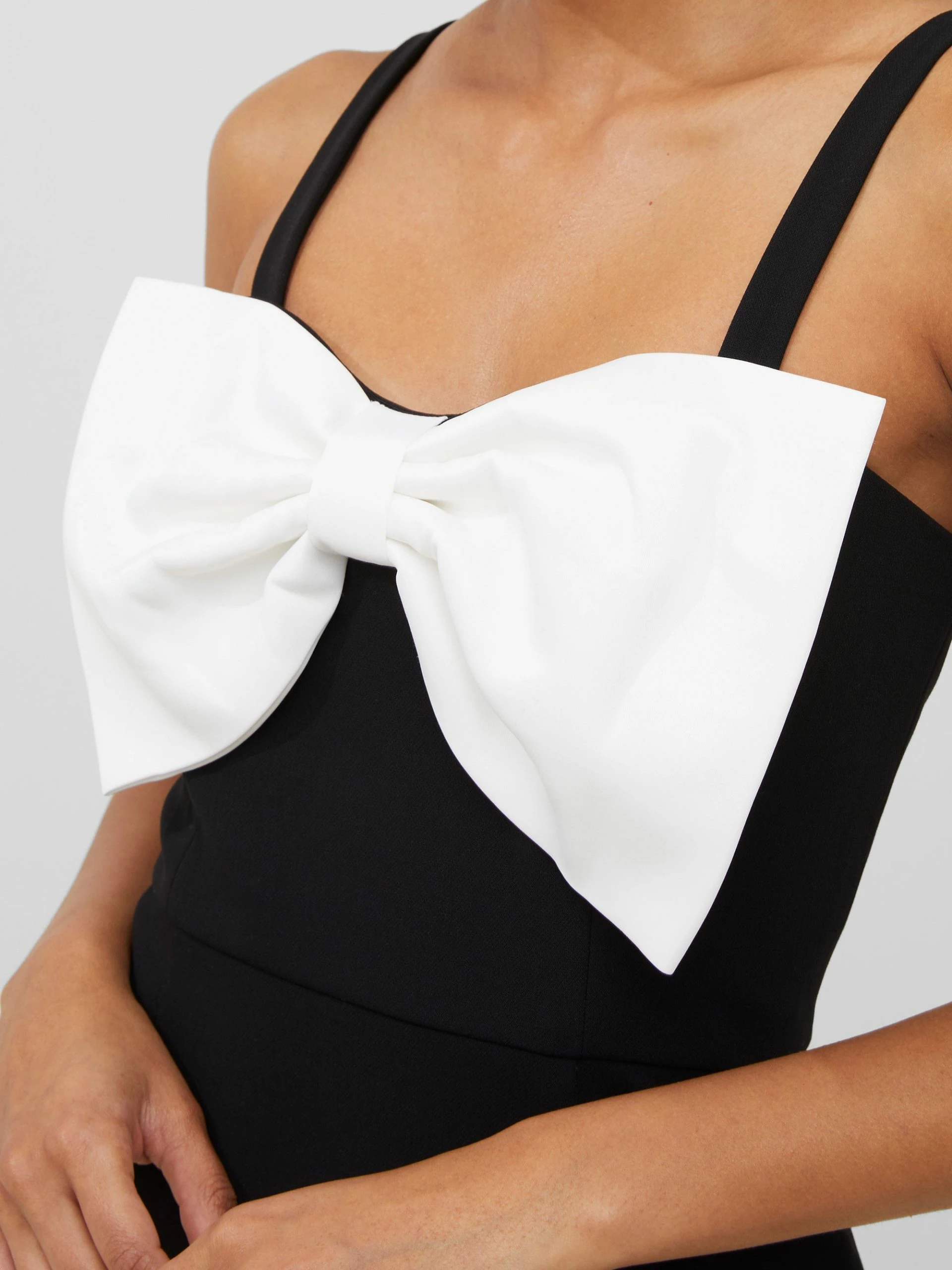 French Connection Whisper Bow Strappy Mini Dress 4 French Connection Whisper Bow Strappy Mini Dress - Image 2