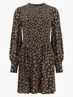 French Connection Ingrid Eco Colette Crepe Smocked Mini Dress 13 French Connection Ingrid Eco Colette Crepe Smocked Mini Dress -French Connection Shop 71VFI90