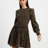 French Connection Ingrid Eco Colette Crepe Smocked Mini Dress 2 French Connection Ingrid Eco Colette Crepe Smocked Mini Dress -French Connection Shop 71VFI90 344copy