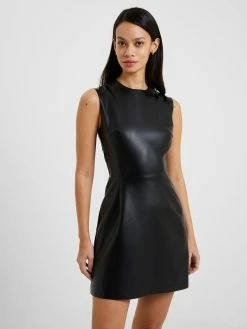 French Connection Crolenda PU Mini Dress