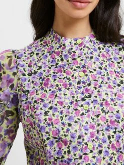 French Connection Alezzia Ely Jacquard Mix Dress 11 French Connection Alezzia Ely Jacquard Mix Dress -French Connection Shop 71VFP32067copy