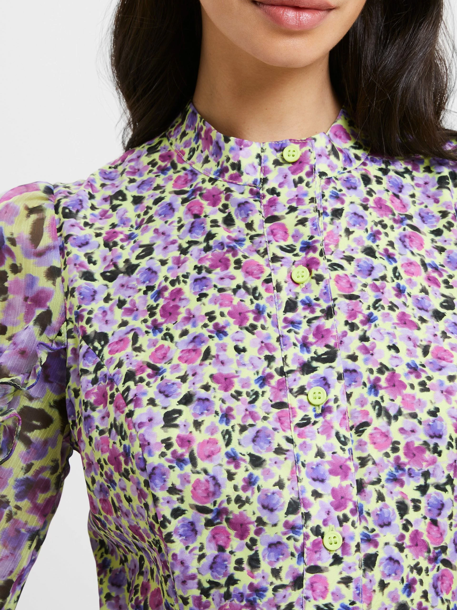 French Connection Alezzia Ely Jacquard Mix Dress 5 French Connection Alezzia Ely Jacquard Mix Dress - Image 3