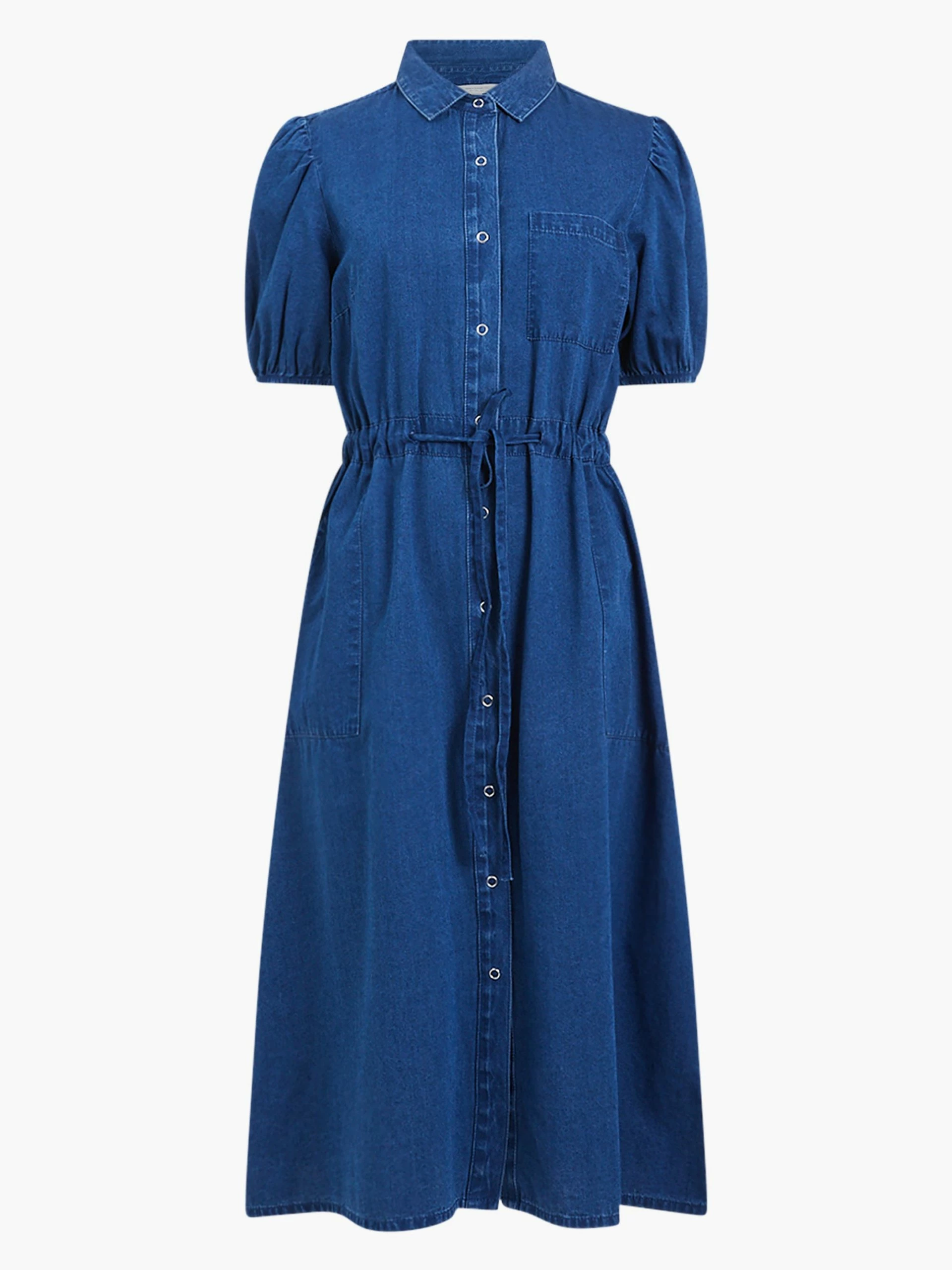 French Connection Zaves Chambray Shirt Dress 7 French Connection Zaves Chambray Shirt Dress - Image 5