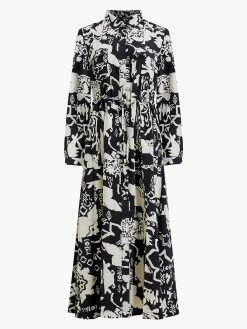 French Connection Deon Eco Delphine Drape Shirt Dress -French Connection Shop 71VGJ01