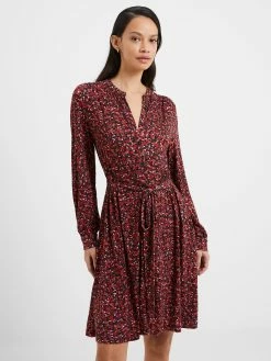 French Connection Clara Meadow Jersey Shirt Dress