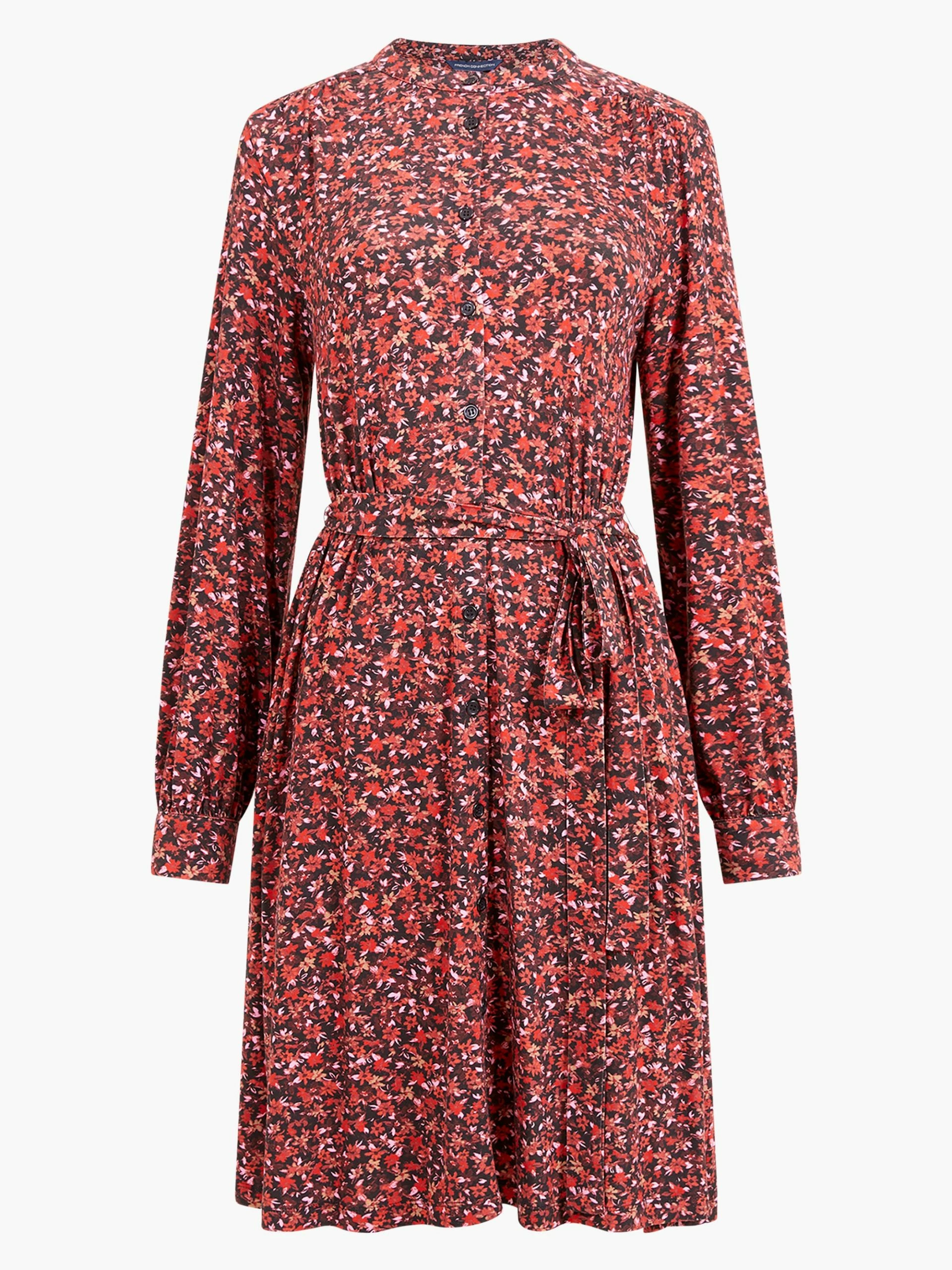 French Connection Clara Meadow Jersey Shirt Dress 6 French Connection Clara Meadow Jersey Shirt Dress - Image 5